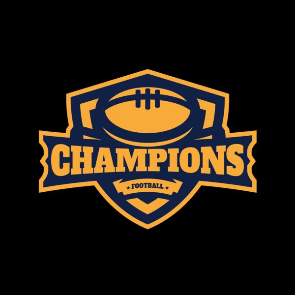 Champions Football logo template Thumbnail