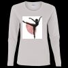 Heavy Cotton Women's "Budget" Long Sleeve T-Shirt Thumbnail