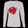 Heavy Cotton Women's "Budget" Long Sleeve T-Shirt Thumbnail