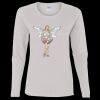 Heavy Cotton Women's "Budget" Long Sleeve T-Shirt Thumbnail