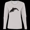 Heavy Cotton Women's "Budget" Long Sleeve T-Shirt Thumbnail