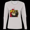 Heavy Cotton Women's "Budget" Long Sleeve T-Shirt Thumbnail