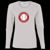 Heavy Cotton Women's "Budget" Long Sleeve T-Shirt Thumbnail