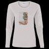 Heavy Cotton Women's "Budget" Long Sleeve T-Shirt Thumbnail