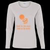 Heavy Cotton Women's "Budget" Long Sleeve T-Shirt Thumbnail