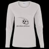 Heavy Cotton Women's "Budget" Long Sleeve T-Shirt Thumbnail