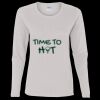 Heavy Cotton Women's "Budget" Long Sleeve T-Shirt Thumbnail